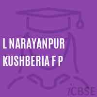 L Narayanpur Kushberia F P Primary School Logo