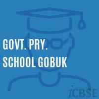 Govt. Pry. School Gobuk Logo