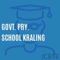 Govt. Pry. School Kraling Logo