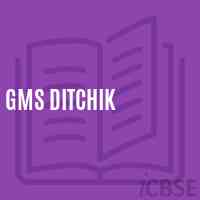 Gms Ditchik Middle School Logo