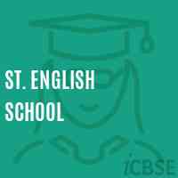 St. English School Logo
