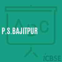 P.S.Bajitpur Primary School Logo