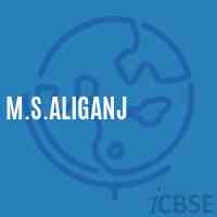 M.S.Aliganj Middle School Logo