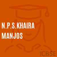 N.P.S.Khaira Manjos Primary School Logo