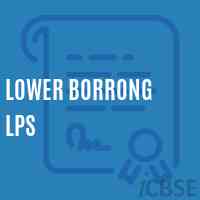 Lower Borrong Lps School Logo