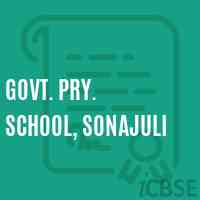 Govt. Pry. School, Sonajuli Logo