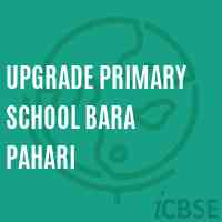 Upgrade Primary School Bara Pahari Logo