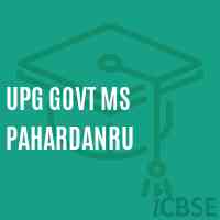 Upg Govt Ms Pahardanru Middle School Logo