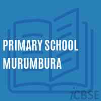 Primary School Murumbura Logo