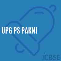 Upg Ps Pakni Primary School Logo