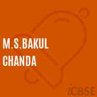 M.S.Bakul Chanda Middle School Logo