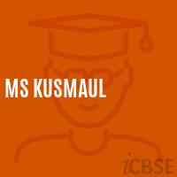 Ms Kusmaul Middle School Logo