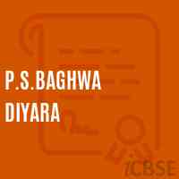 P.S.Baghwa Diyara Primary School Logo