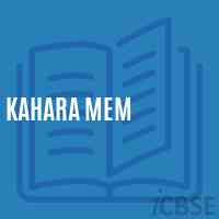 Kahara Mem Middle School Logo