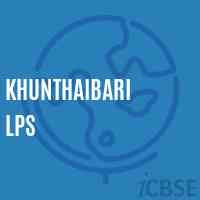Khunthaibari Lps Primary School Logo