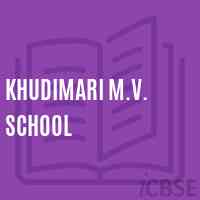 Khudimari M.V. School Logo
