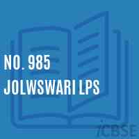 No. 985 Jolwswari Lps Primary School Logo