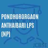 Pondhororgaon Anthaibari Lps (Np) Primary School Logo