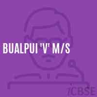 Bualpui 'V' M/s School Logo