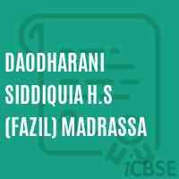 Daodharani Siddiquia H.S (Fazil) Madrassa Senior Secondary School Logo
