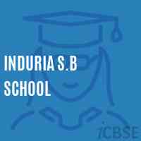 Induria S.B School Logo
