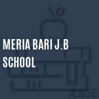Meria Bari J.B School Logo