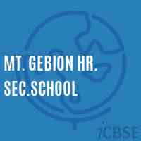 Mt. Gebion Hr. Sec.School Logo