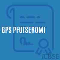 Gps Pfutseromi Primary School Logo