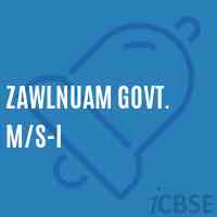 Zawlnuam Govt. M/s-I School Logo