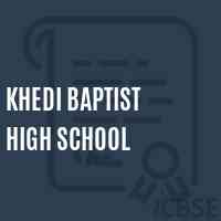 Khedi Baptist High School Logo
