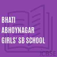 Bhati Abhoynagar Girls' Sb School Logo