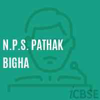 N.P.S. Pathak Bigha Primary School Logo