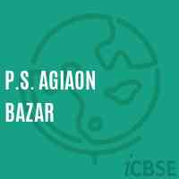 P.S. Agiaon Bazar Primary School Logo