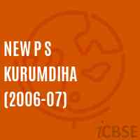 New P S Kurumdiha (2006-07) Primary School Logo