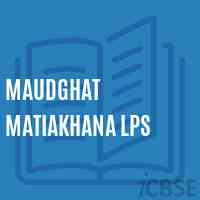Maudghat Matiakhana Lps Primary School Logo