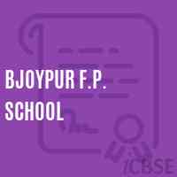 Bjoypur F.P. School Logo