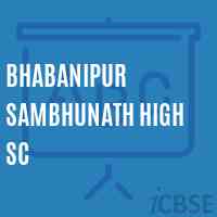 Bhabanipur Sambhunath High Sc High School Logo