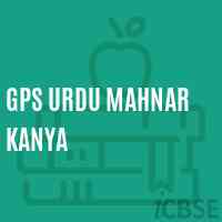 Gps Urdu Mahnar Kanya Primary School Logo