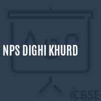 Nps Dighi Khurd Primary School Logo