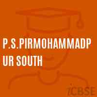 P.S.Pirmohammadpur South Primary School Logo