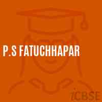 P.S Fatuchhapar Primary School Logo