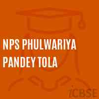 Nps Phulwariya Pandey Tola Primary School Logo