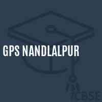 Gps Nandlalpur Primary School Logo