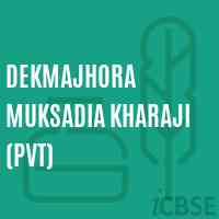 Dekmajhora Muksadia Kharaji (Pvt) Primary School Logo