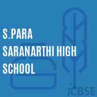 S.Para Saranarthi High School Logo