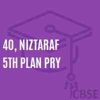 40, Niztaraf 5Th Plan Pry Primary School Logo