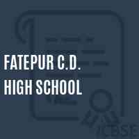 Fatepur C.D. High School Logo