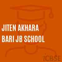 Jiten Akhara Bari Jb School Logo
