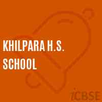 Khilpara H.S. School Logo