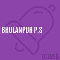 Bhulanpur P.S Primary School Logo